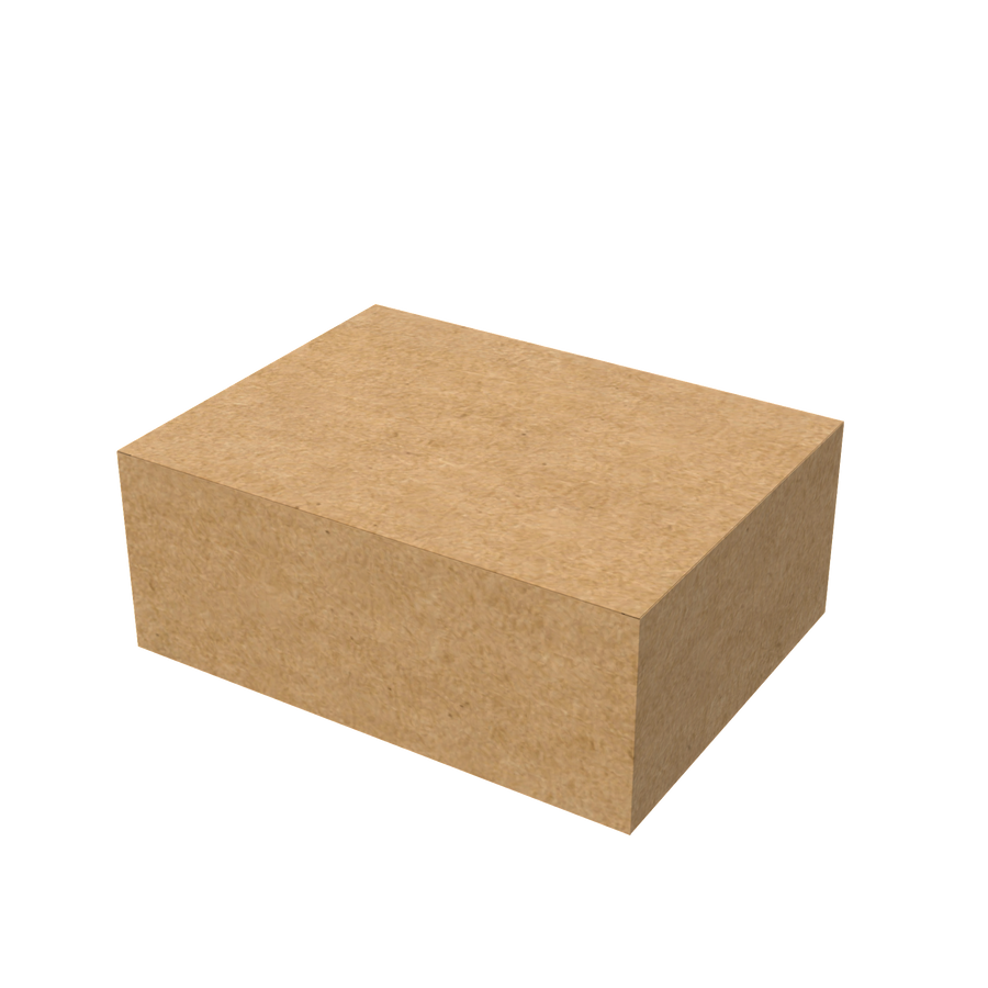 Natural kraft extra-large e-commerce mailer box closed for secure bulky item delivery