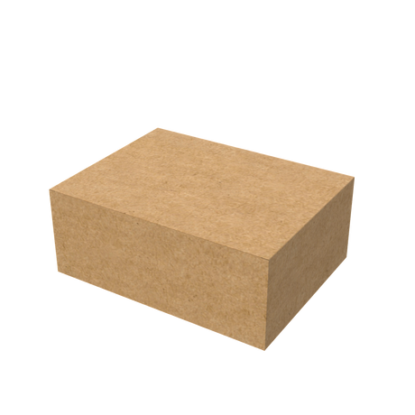 Natural kraft extra-large e-commerce mailer box closed for secure bulky item delivery