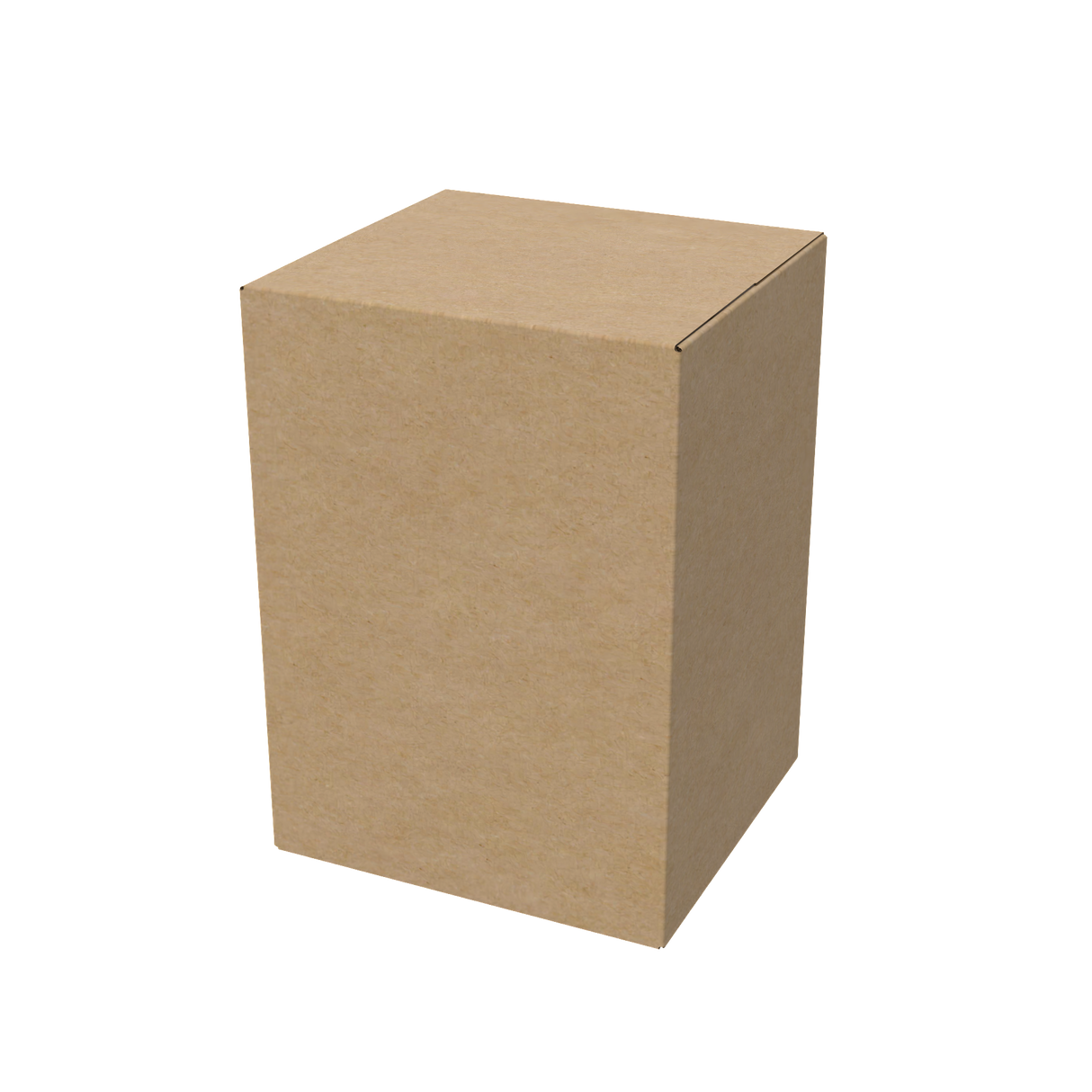 Heavy-duty moving carton closed for packing and transporting bulky items
