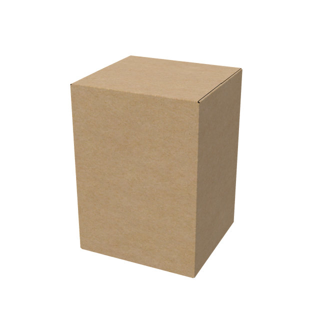 Heavy-duty moving carton closed for packing and transporting bulky items