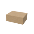 Large e-commerce shipping carton closed for packaging bulkier online orders
