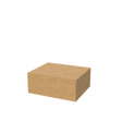 Natural kraft large universal e-commerce mailer box closed for eco-friendly bulky item shipping