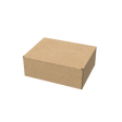 Natural kraft durable universal mailer box closed for eco-friendly e-commerce delivery