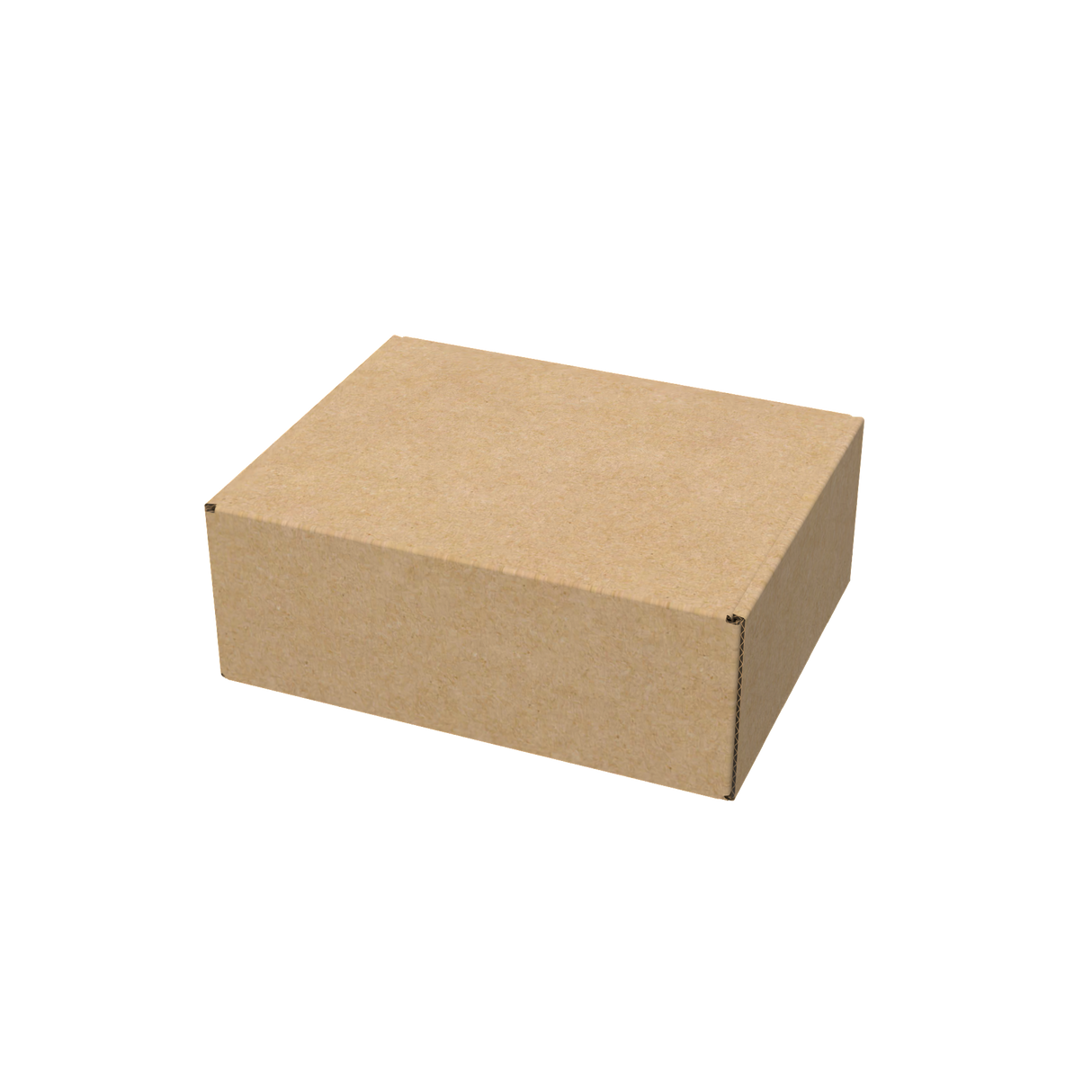 Natural kraft durable universal mailer box closed for eco-friendly e-commerce delivery